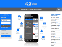 Tablet Screenshot of icci.cci.fr