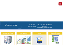 Tablet Screenshot of icci.com.vn